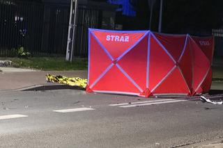 Koszmarny wypadek po Piasecznem. Motocyklista wbił się w samochód