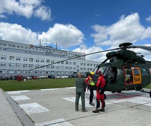 Wojskowy Sokół w Tatrach. Ratownicy TOPR ze wsparciem z Powidza
