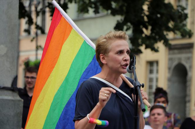 Demonstracja "Nie damy się zastraszyć" w Toruniu