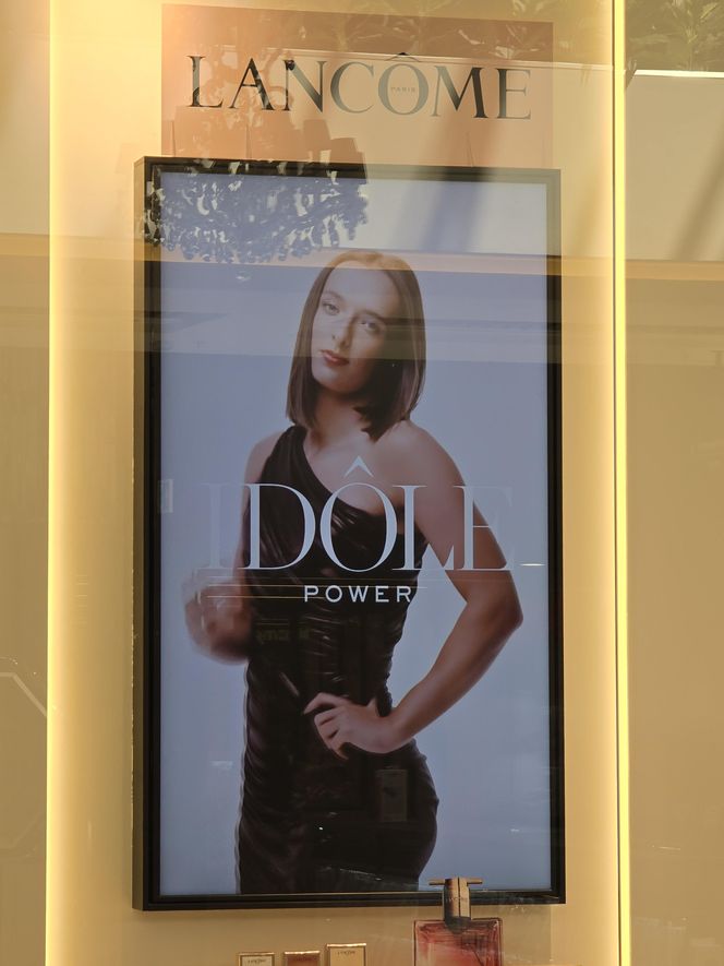 Iga Świątek, kampania reklamowa Lancome