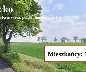 Te wsie Kujawsko-Pomorskiego liczą najmniej mieszkańców