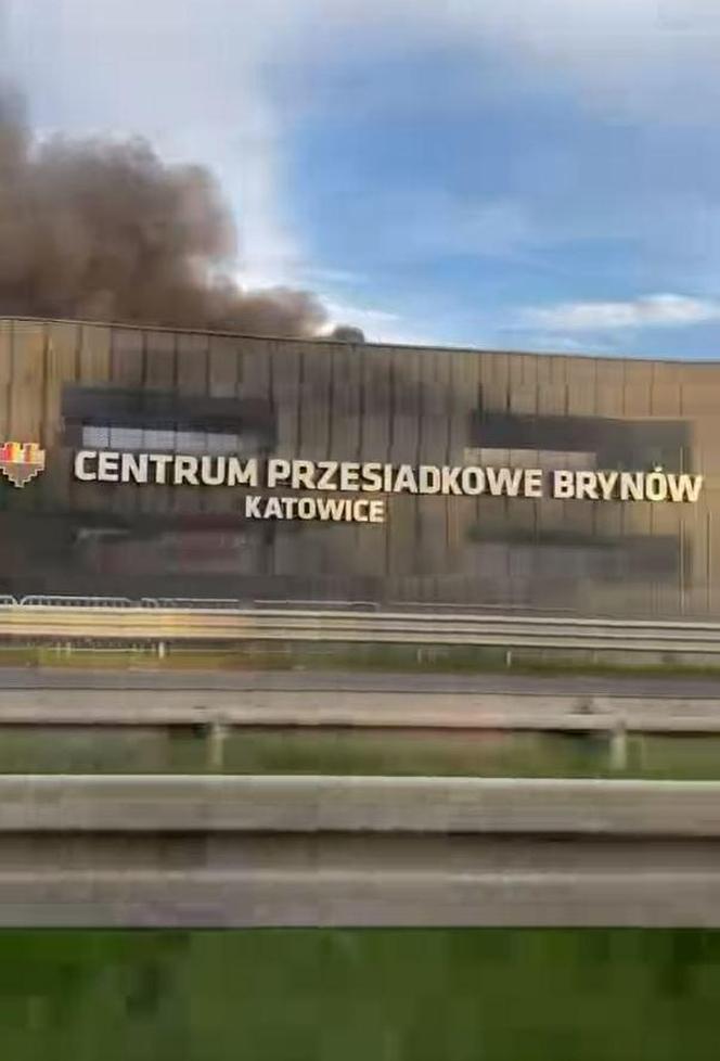 Gigantyczny pożar w Katowicach. Pali się hala Farmacol przy ul. Rzepakowej