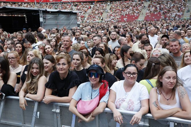 Koncert Jennifer Lopez w Warszawie (25.07.2025) - część druga. Organizatorem koncertu jest Prestige MJM