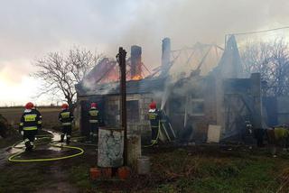 Gniezno: Stracili dobytek całego życia. Z domu pozostała ruina