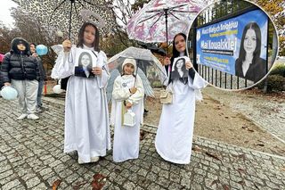 Ulicami Mławy przeszedł Marsz Białych Aniołów. Mieszkańcy upamiętnili 16-letnią Maję