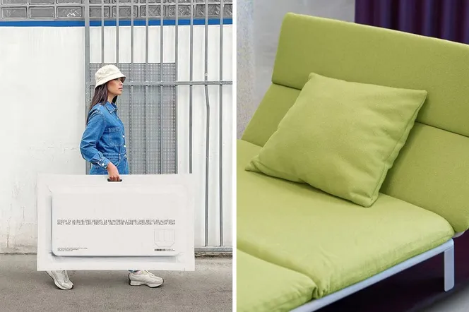 Laboratorium IKEA zaprojektowało wyjątkową kanapę. Mieści się w dużej kopercie