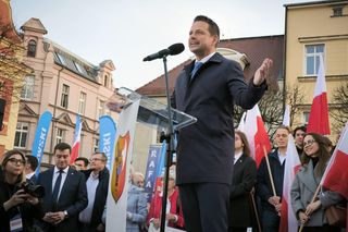 Trzaskowski w Lesznie 