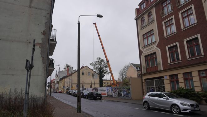 Postępują prace nad nowym apartamentowcem w centrum Olsztyna. Zobacz nowe zdjęcia