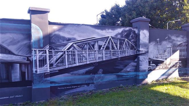 Mural na ulicy Chmielewskiego
