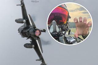 Pilot Major Maciej Slab Krakowian zginął. Chwilę wcześniej opublikował poruszające zdjęcie