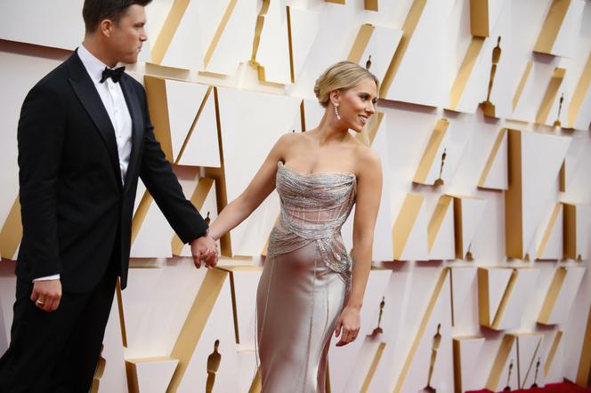Scarlett Johansson i jej mąż Colin Jost