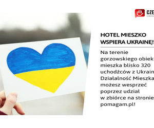 Gorzów: Akcja Mieszko - wspomóż hotel i pomóż uchodźcom