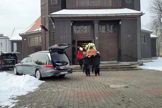 Pogrzeb górnika z kopalni Bielszowice
