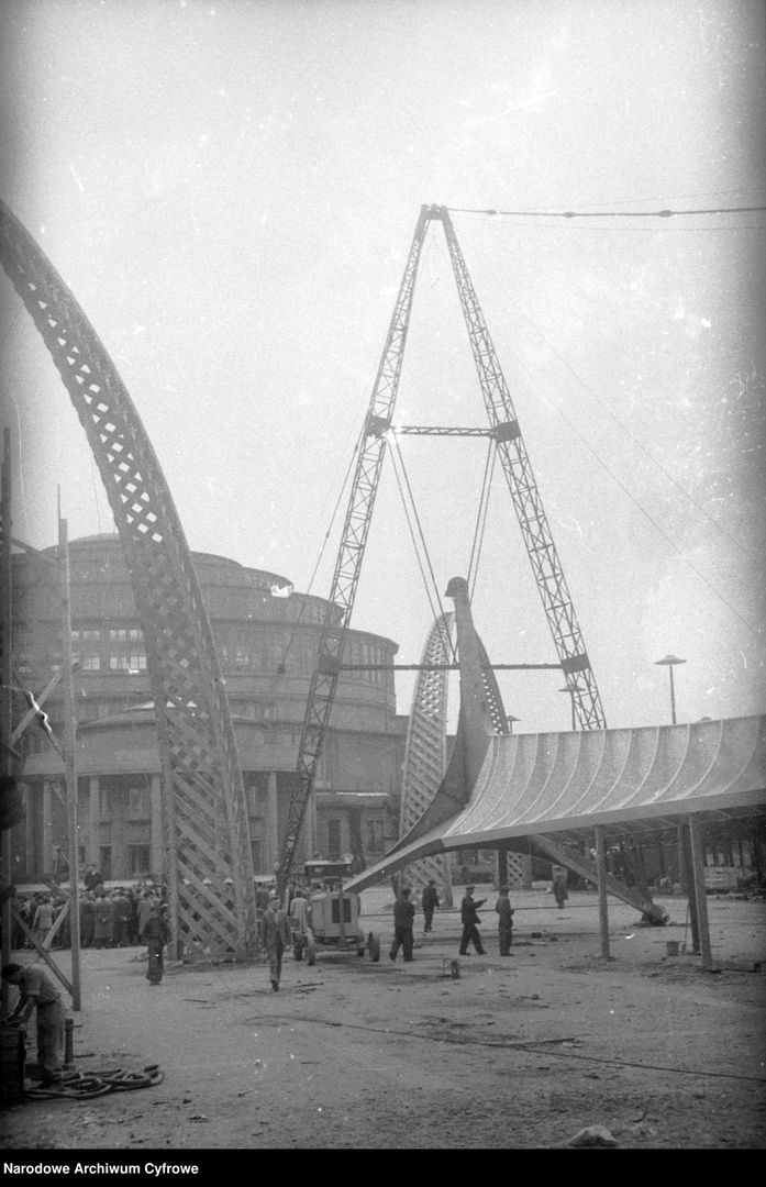 Budowa Hali Stulecia we Wrocławiu