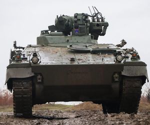 Ukraiński Leopard 1A5 na polowaniu. Przyczaił się na rosyjską piechotę