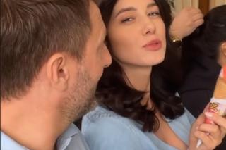 M jak miłość na planie. Ola (Justyna Karłowska), Bartek (Arkadiusz Smoleński)