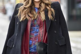 Anna Lewandowska odsłoniła nogi w mroźnej Warszawie