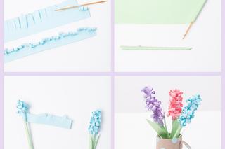 Kwiaty z papieru, krok po kroku