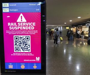 Strajk związkowców sparaliżował kolej w New Jersey