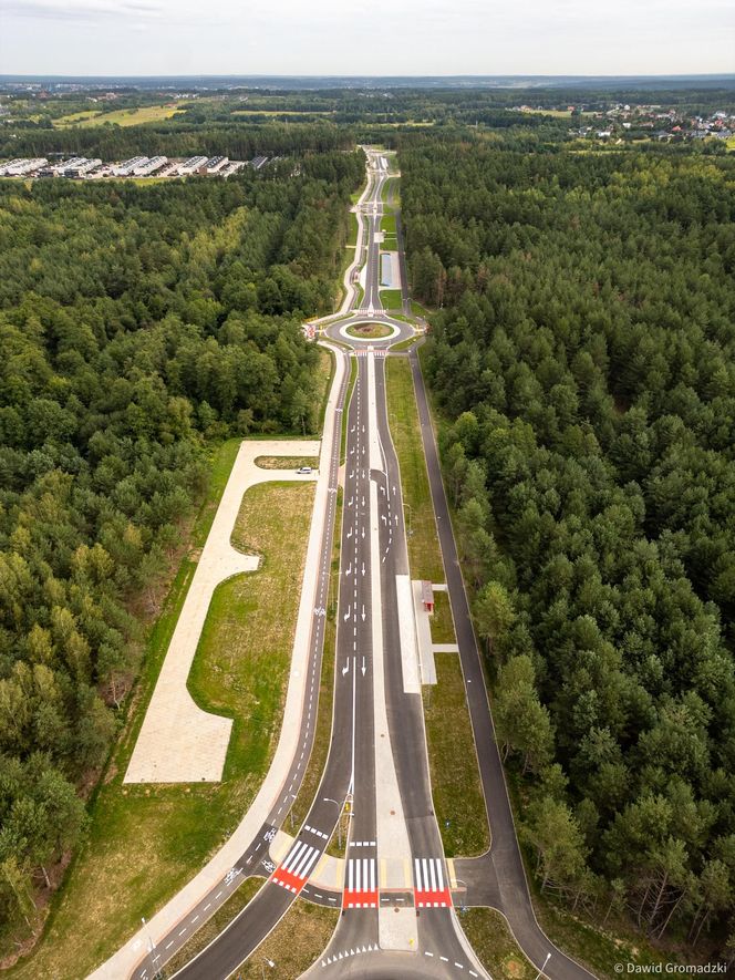 Nowa droga na osiedlu Bagnówka w Białymstoku