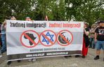 Pikieta Stop Migracji w Warszawie