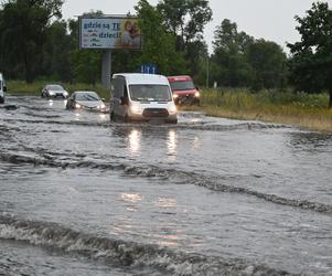 Szczecin zalany po burzy, 1.07.2022