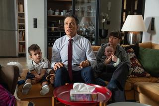 Na dobre i na złe odc. 921: Edzio (Wiktor Leszczyński), mały Czarek (Kajetan Szkopek), Andrzej Falkowicz (Michał Żebrowski), Matylda (Amelia Czaja)