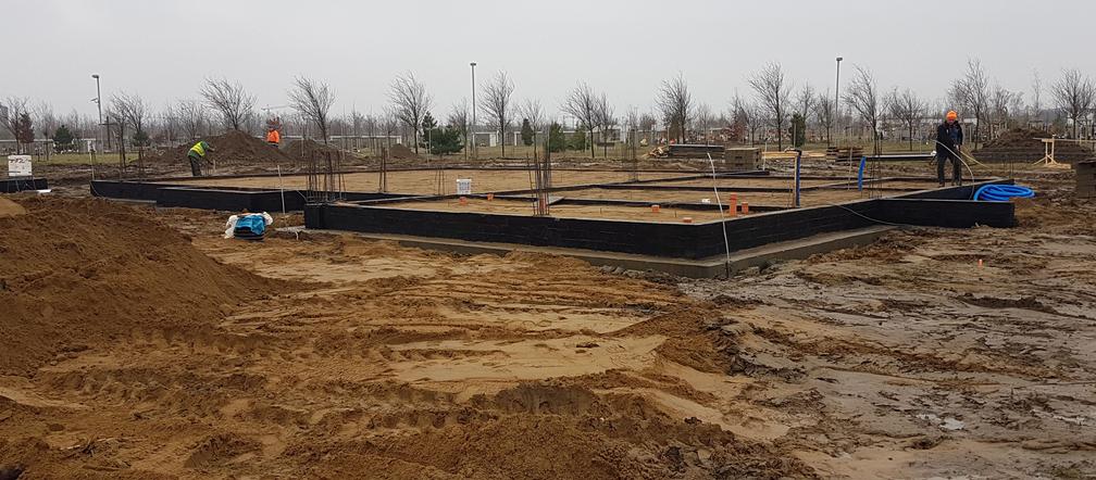 Kolejny etap budowy kaplicy na Cmentarzu Zachodnim