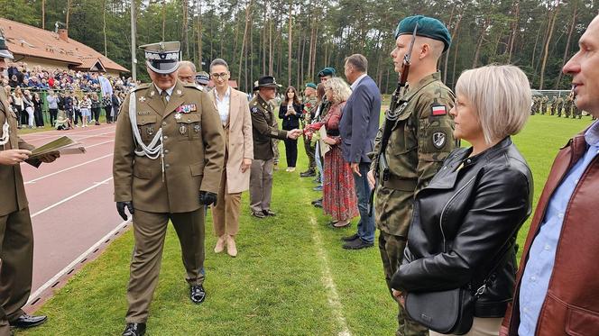 Przysięga wojskowa w Złocieńcu