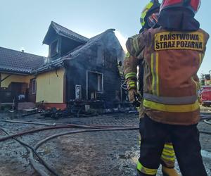 Pożar w Rajgrodzie. Dom nie nadaje się do zamieszkania