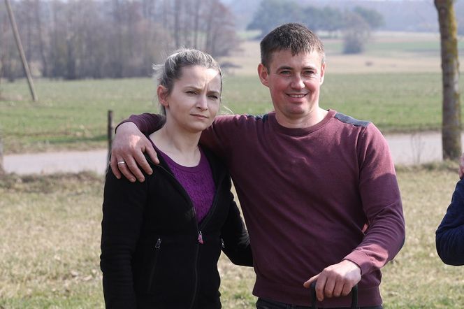 Justyna i Mateusz z serialu Rolnicy. Podlasie