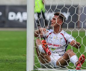 Kibice Górnika Zabrze na meczu z Lechią Gdańsk