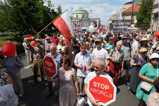 Marsz dla Życia i Rodziny 2024 w Warszawie