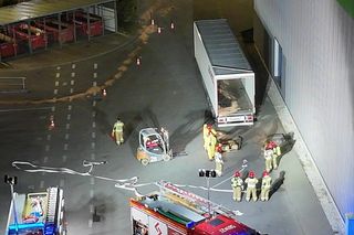 Niebezpieczny wyciek kwasu pod Pruszkowem