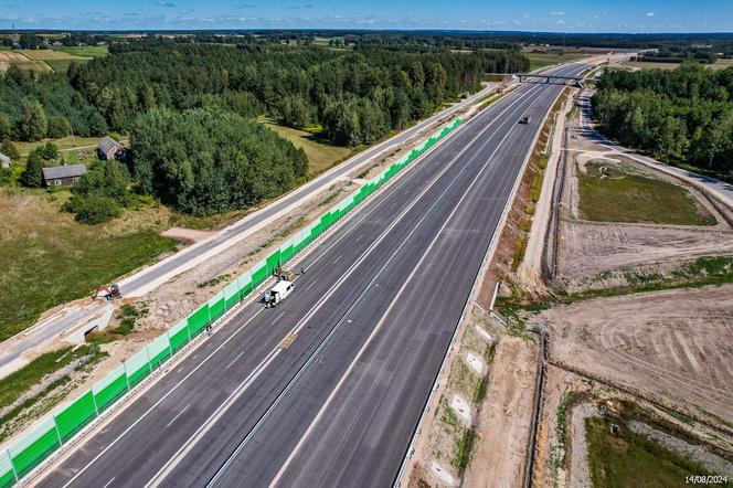 Tak wygląda nowy odcinek A2 Kałuszyn - Groszki