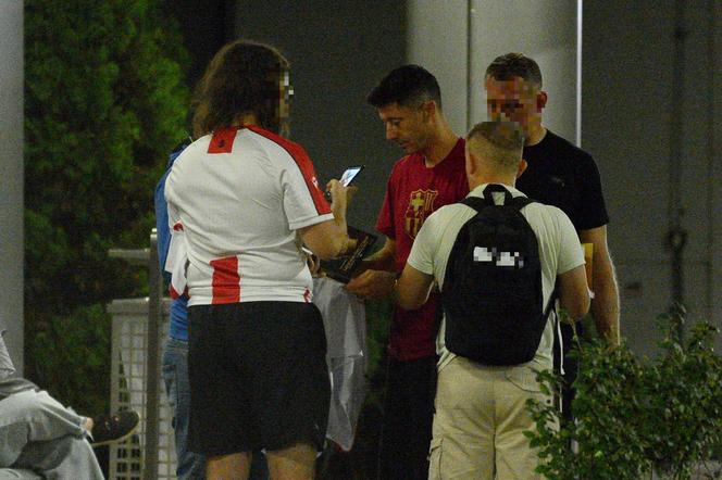 Robert Lewandowski przyleciał do Polski na mecze Ligi Narodów