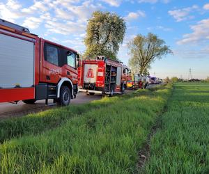 Śmiertelny wypadek pod Chełmżą! 32-latek z audi nie przeżył zderzenia z fordem [ZDJĘCIA]. 