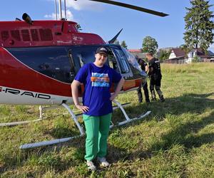 Lot helikopterem - akcja charytatywna 