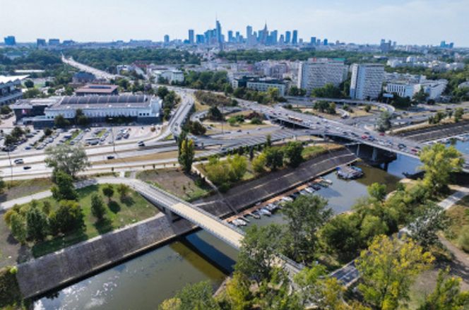 Nowy most w Porcie Czerniakowskim w Warszawie już otwarty!