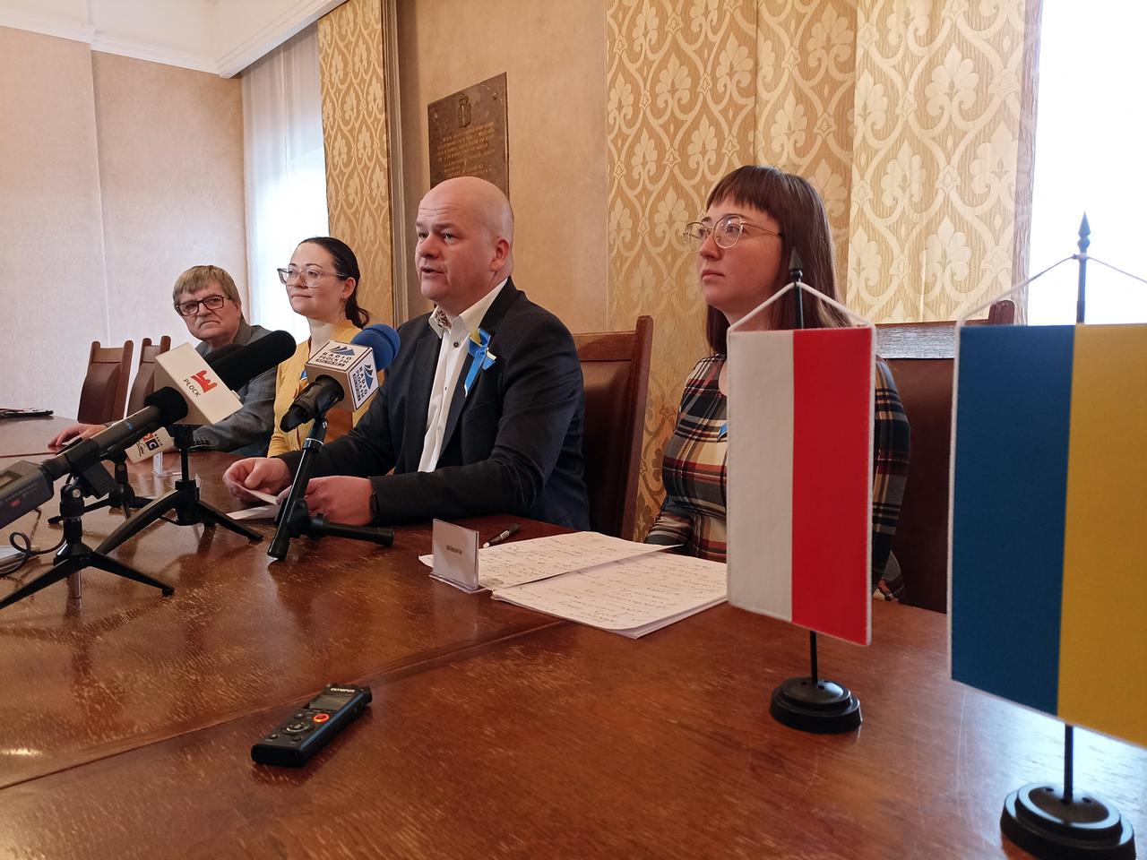 Przyjęliśmy w Płocku pierwszych uchodźców z Ukrainy