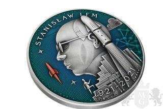 Nowe monety ze Stanisławem Lemem 