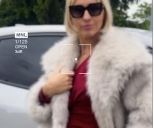 M jak miłość. Dorota (Iwona Rejzner) na planie