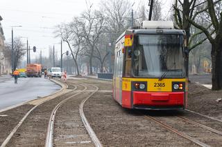 Tramwaje wracają na ul. Wojska Polskiego w Łodzi