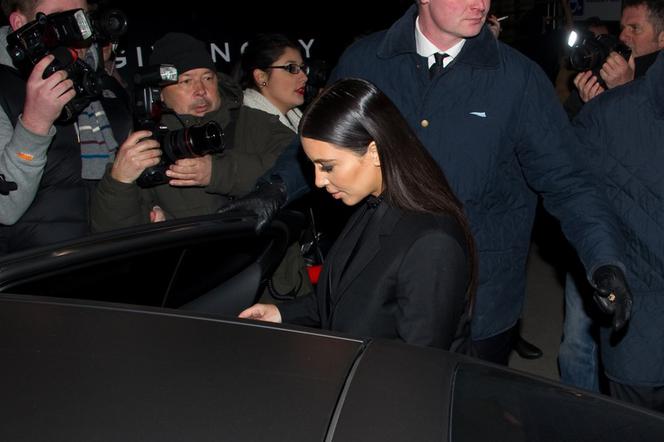 Kim Kardashian i Kanye West w Paryżu