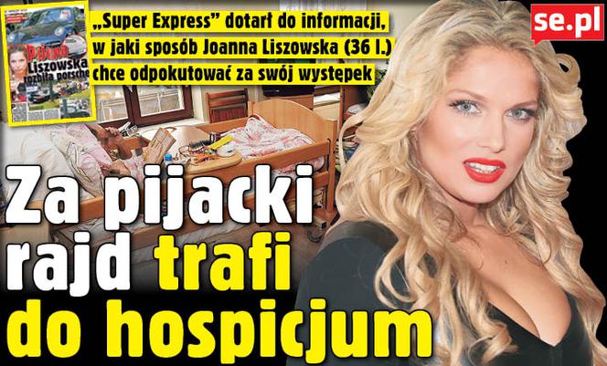 Za pijacki rajd trafi do hospicjum