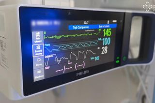 Trojaczki w szpitalu na Pomorzanach