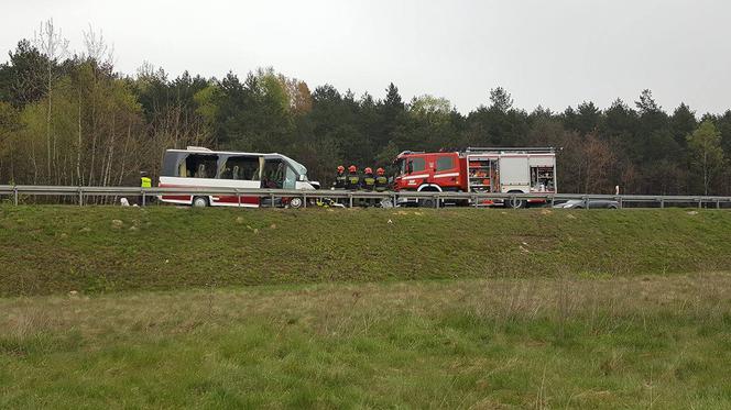 Wypadek na trasie S1 w Mierzęcicach