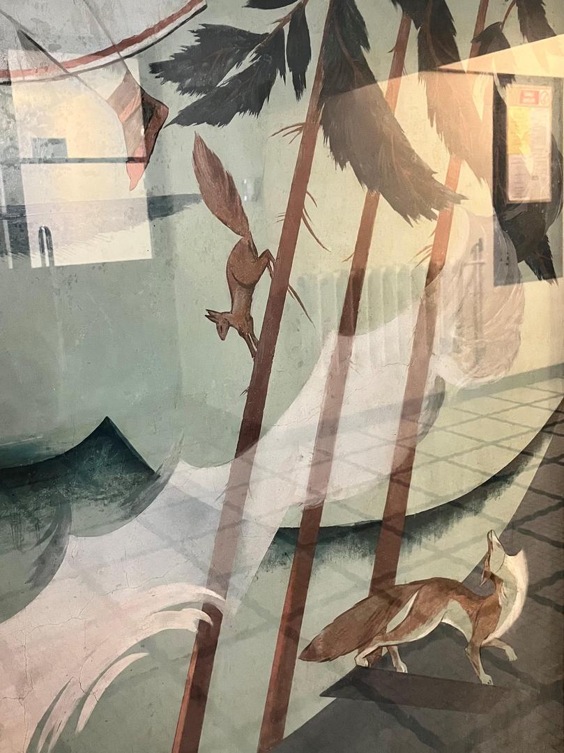 Malowidło Zofii Stryjeńskiej w Domu Wedla w Warszawie - zdjęcia