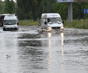 Szczecin zalany po burzy, 1.07.2022