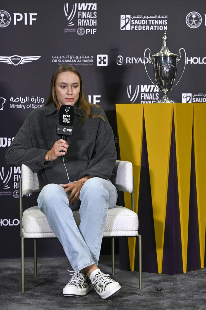 Tenisistki na konferencji WTA Finals